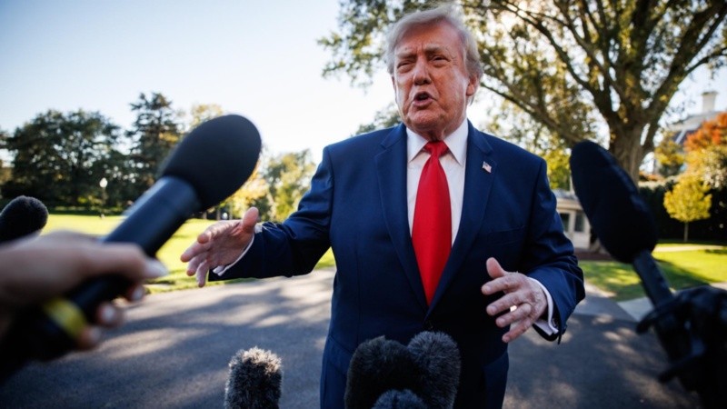 Trump volvió a insultar a periodistas (EFE).