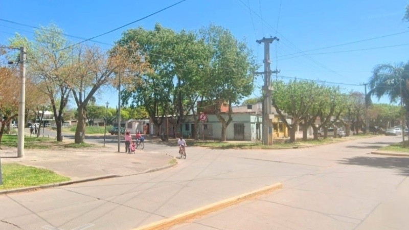 El hecho ocurrió en pasaje Rafael Obligado al 400. (Google Street View)