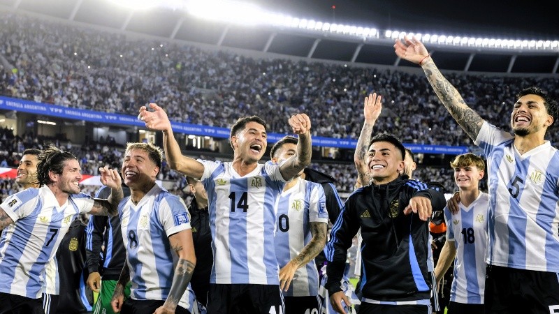 Argentina y el Monumental, su casa histórica. (FotoBaires)