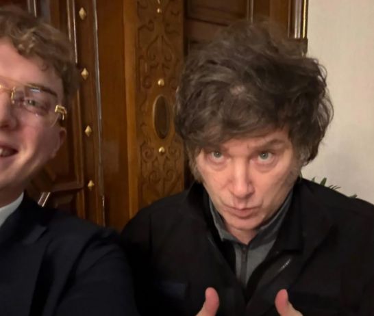 Javier Milei celebró su sobreseimiento en la causa Libra.