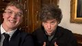 Javier Milei celebró su sobreseimiento en la causa Libra.