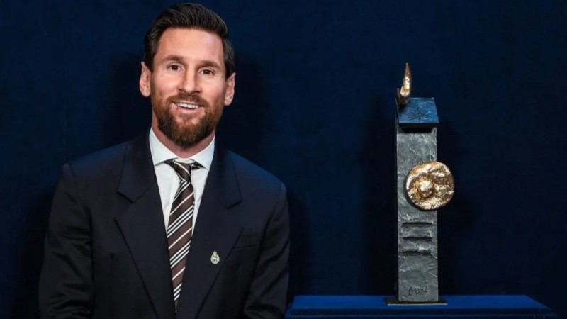 Lionel Messi compartió un mensaje de agradecimiento tras recibir el Premio Princesa de Asturias de los Deportes.