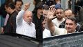 Lula da Silva va por su cuarto mandato y Flávio Bolsonaro, por el primero (EFE)