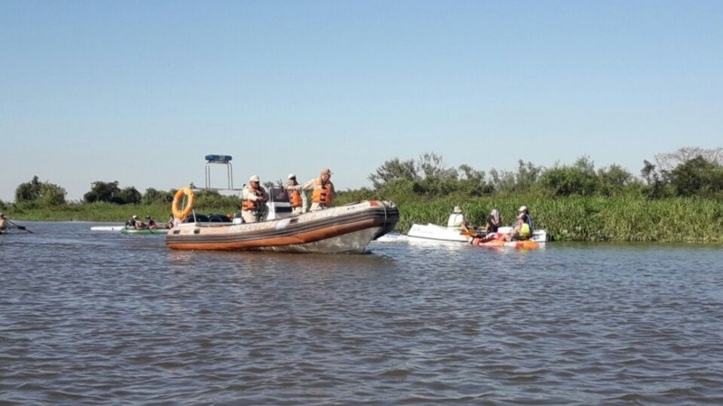Prefectura encontró el cuerpo de Héctor Flores en el río Paraná, a la altura de San Pedro.