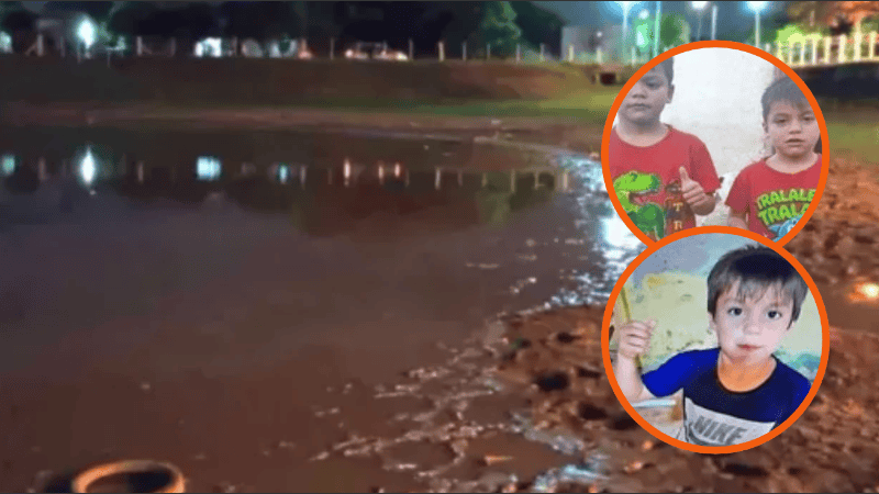 Hallaron ahogados en una represa a tres niños de 5 y 4 años.