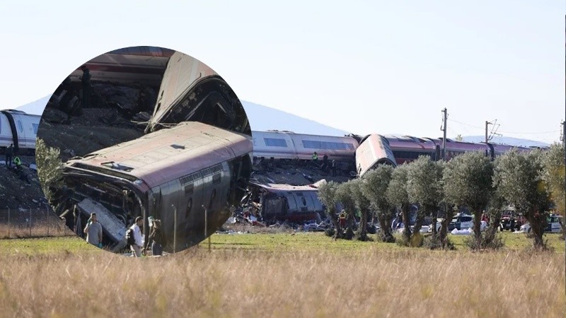 Pasajeros relataron el momento del accidente (EFE)