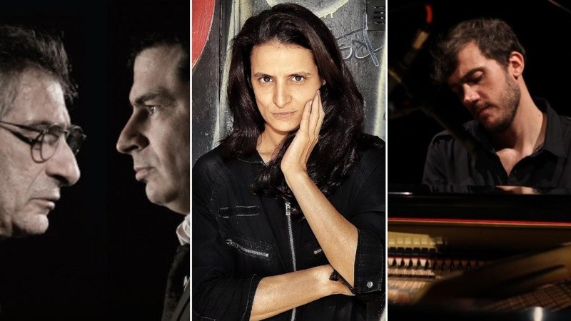 El dúo de Juan Falú y  Mariano Loiácono, la cantora Julieta Lasso y el pianista Pablo Juárez.