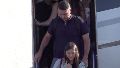 Flávio Bolsonaro llegando al Aeropuerto Ejecutivo de Miami-Opa Locka (EFE).