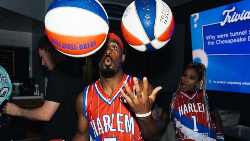 Un show deportivo y humorístico para toda la familia. (Harlem Globetrotters™)