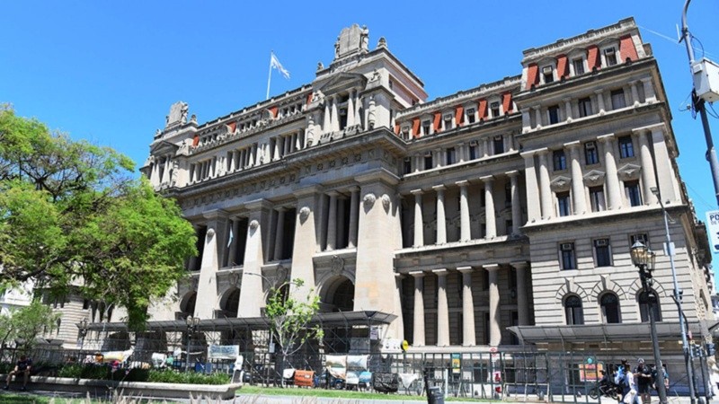 La sede de la Corte Suprema. Foto: fiscales.gob.ar