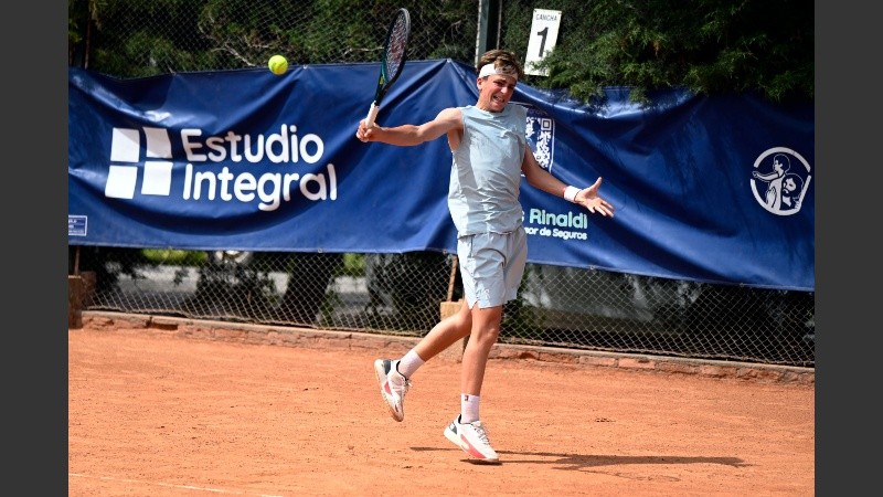 El Roldán Future Pro reúne a jugadores que buscarán sumar experiencia y avanzar en el circuito. Foto Gustavo Abbate