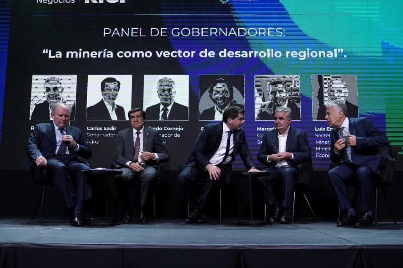 &nbsp;Algunos de los gobernadres que participaron dela jornada (Alan Monzón).