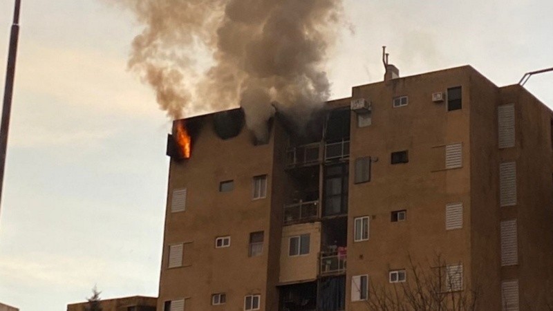 El incendio del mismo complejo en 2022.