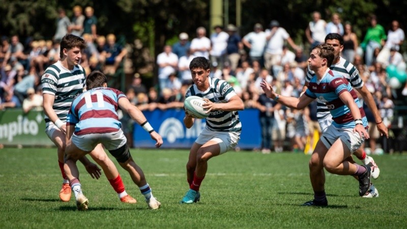 Jockey Club M19 recibe a GER en Fisherton por una de las semifinales del TRL de la categoría. Crédito: Virgnia Dellepaine / Prensa URR