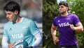 Alejo Sugasti y Benjamín Ordiz, forman parte del plantel de Argentina XV que jugará ante Inglaterra A. (Prensa UAR)