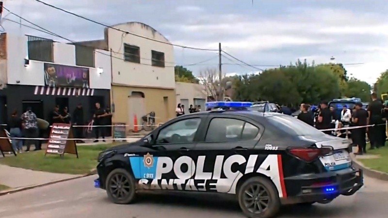 El crimen en la Barber Club en abril de 2025.