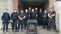 Rescataron a un aguará guazú que estaba escondido en una obra en construcción de Granadero Baigorria.