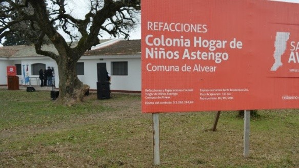 La ahora polémica Colonia Astengo fue reinagurada en 2015. 