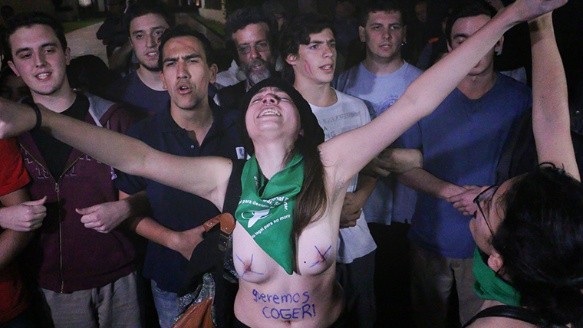 Postales de la multitudinaria marcha en Rosario. (Alan Monzón/Rosario3.com)