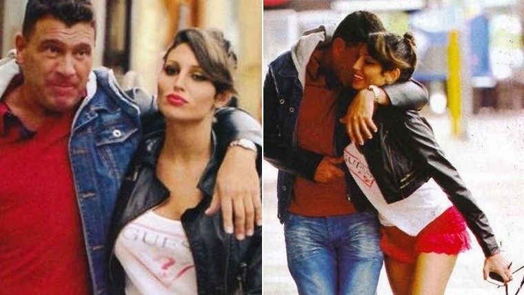 Otros tiempos. Pérez y su sonado romance con Vicky en la década pasada.