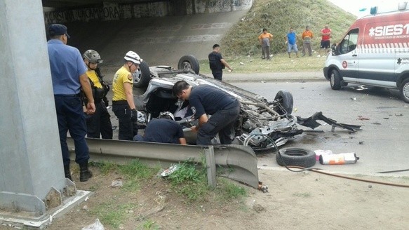 El hecho ocurrió en Circunvalación y avenida Presidente Perón.