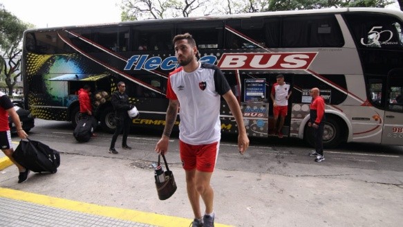 Callegari viene de jugar ante Argentinos.
