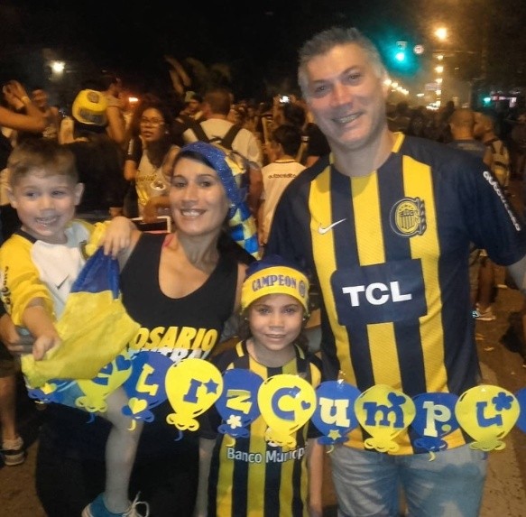 La familia canalla recibió los 129 años del club