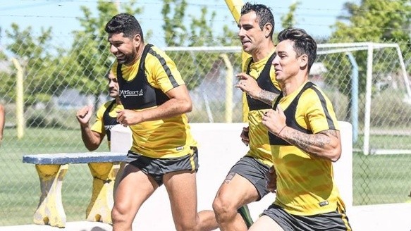 Zampedri entrena a todo vapor en el Canalla. Se quedaría en Central.