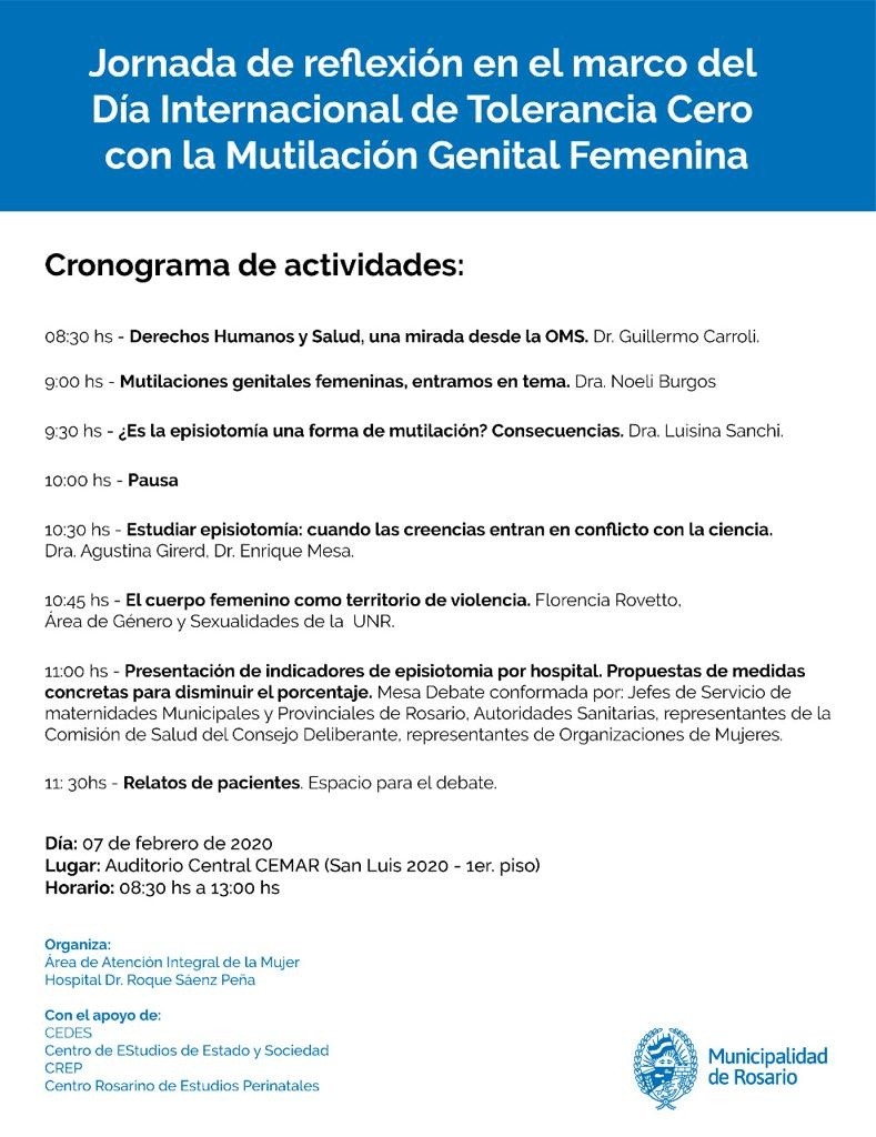 La jornada es el 7 de febrero.