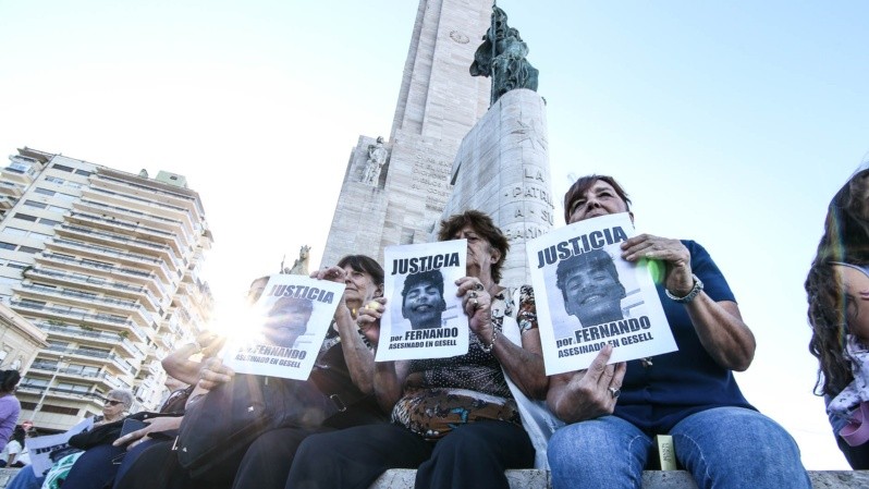 La marcha en Rosario con el pedido de Justicia (Alan Monzón/Rosario3)