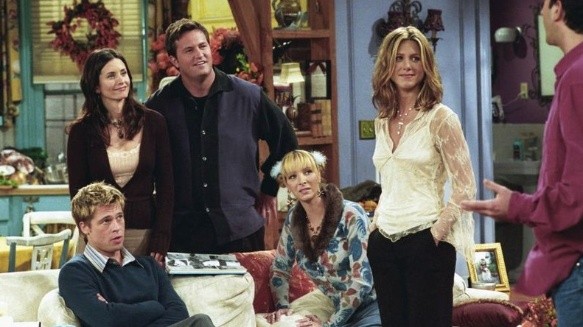 Friends Brad Pitt Jennifer aniston