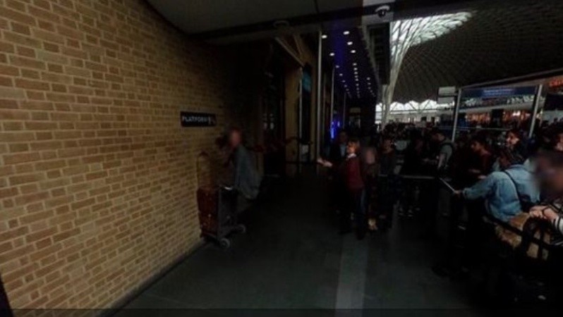 Así luce la estación