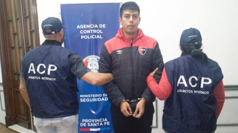 Gerez, socio de Almada en la alianza que tributaba a Los Monos. Foto: ACP.