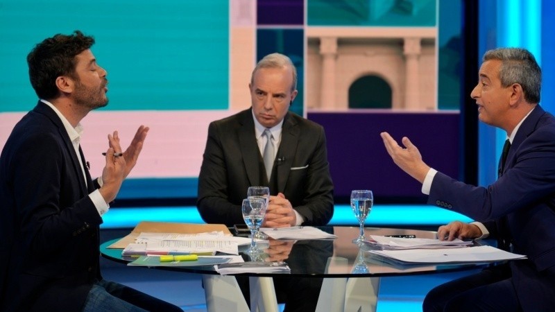 Todas las fotos del debate entre Monteverde y Javkin en El Tres (Alan Monzón/Rosario3)