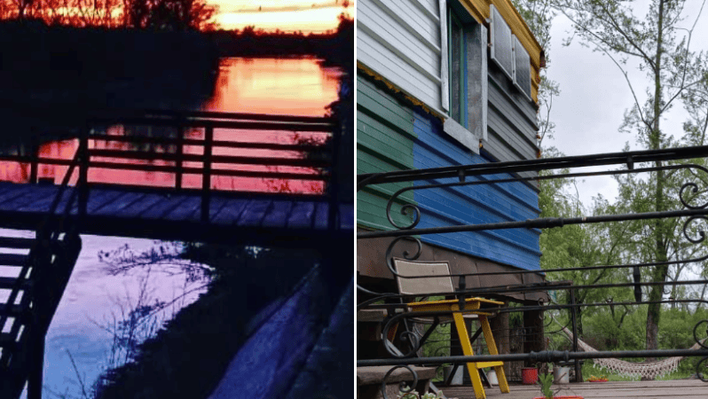 'Hay quienes van por el día o se quedan varias noches', contó Federico.