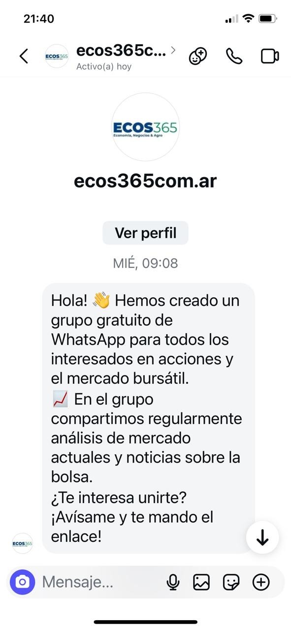 &nbsp;Uno de los grupos falsos que 