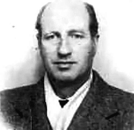 El ex funcionario nazi Friedrich Kadgien. 