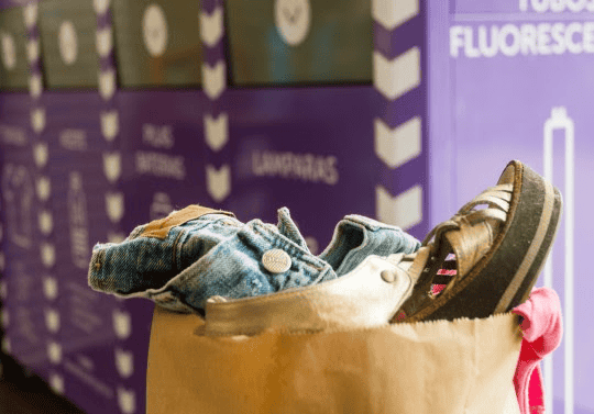 Los textiles son derivados para la clasificación y reutilización.&nbsp;