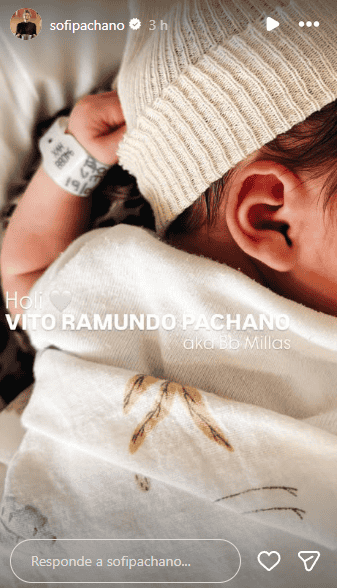 &nbsp;La imagen que compartió la hija de Anibal Pachano. 