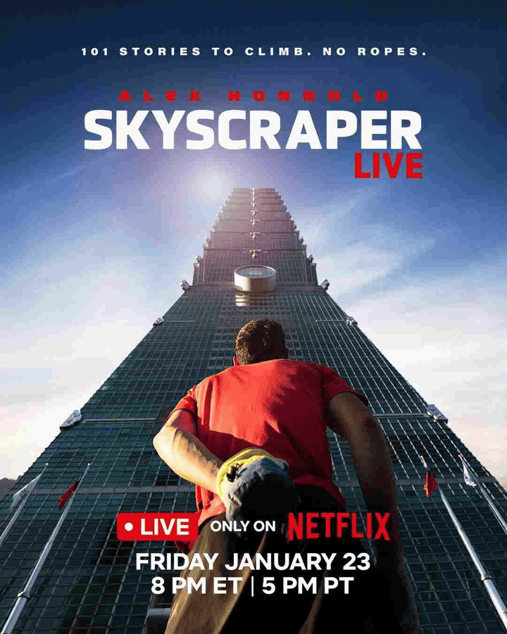 &nbsp;Netflix mostrará en vivo una escalada extrema a un rascacielos.