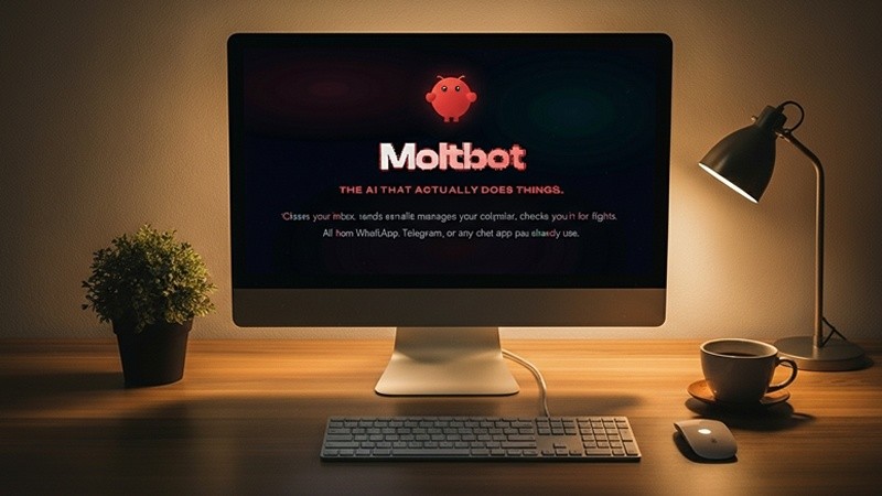 Moltbot, asistente de IA que automatiza correos, mensajes y tareas desde la computadora&nbsp;