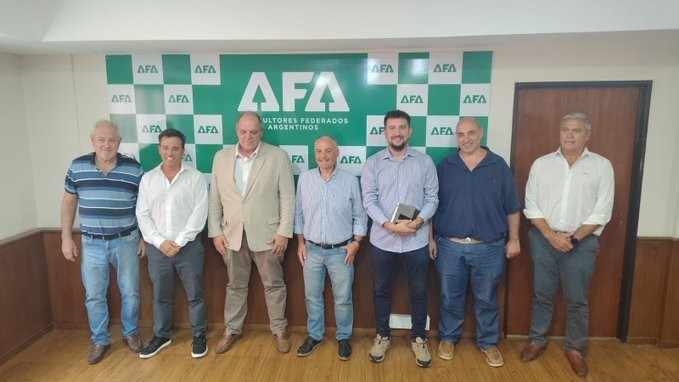 Directivos de AFA con autoridades del Inta&nbsp;