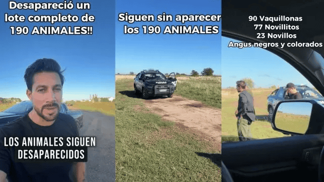 &nbsp;Las historias que subió el influencer en sus redes sociales.