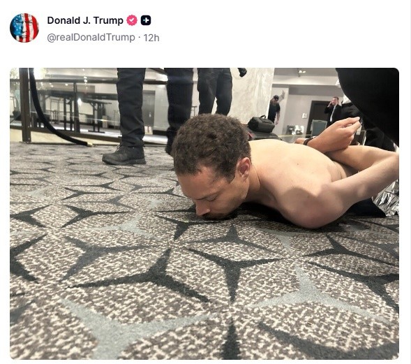 &nbsp;Fuente: Truth Social/@realDonaldTrump