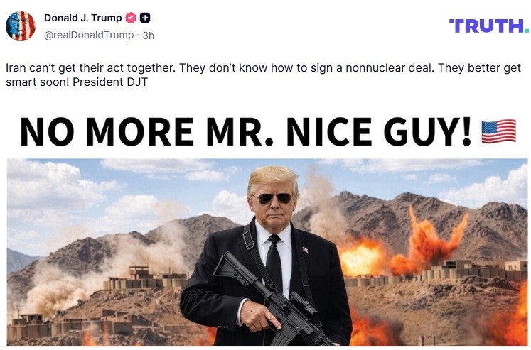 &nbsp;Fuente: Truth Social