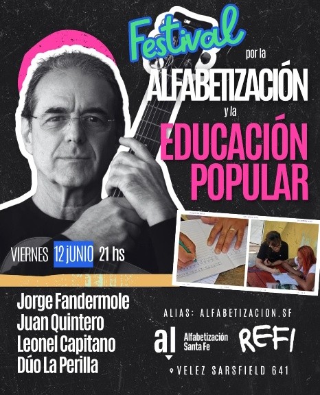 Festival por la Alfabetización y la Educación Popular.