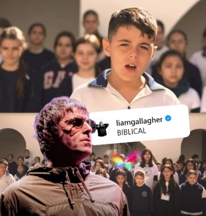&nbsp;Gallaguer rreaccionó conmovido por el video de los chicos. 