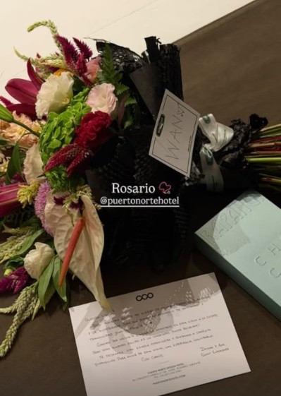 Wanda Nara viajó a Rosario con sus hijas (Foto: Captura Instagram / wanda_nara).&nbsp;