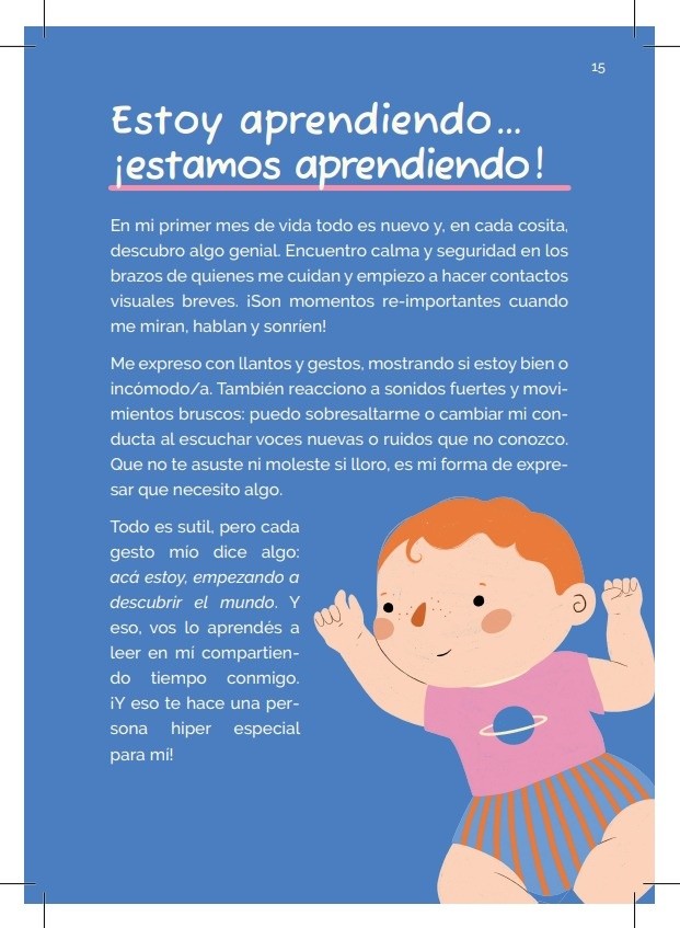 &nbsp;Palabras para el primer mes de vida.