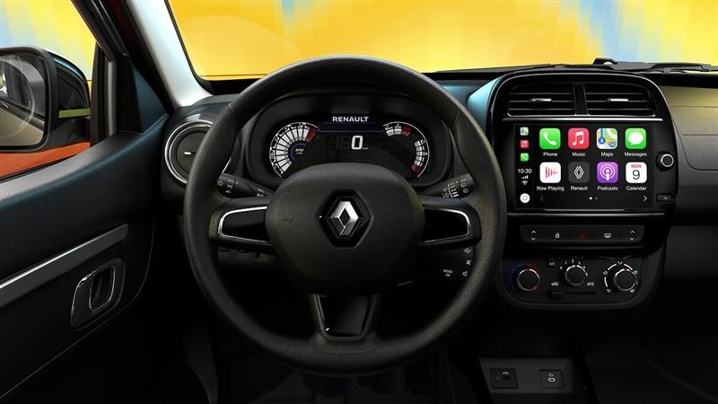 El interior del Renault Kwid&nbsp;